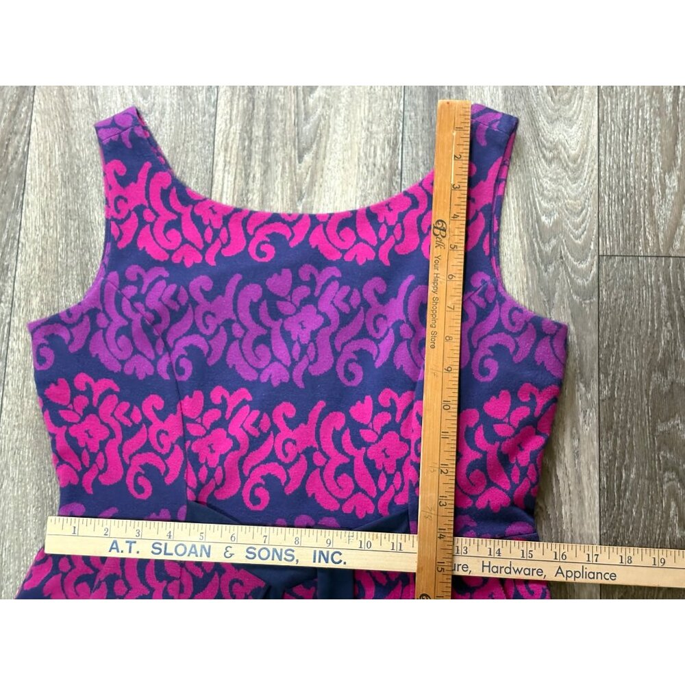 Lilly Pulitzer Pink and Purple Midi Dress - Picture 7 of 8